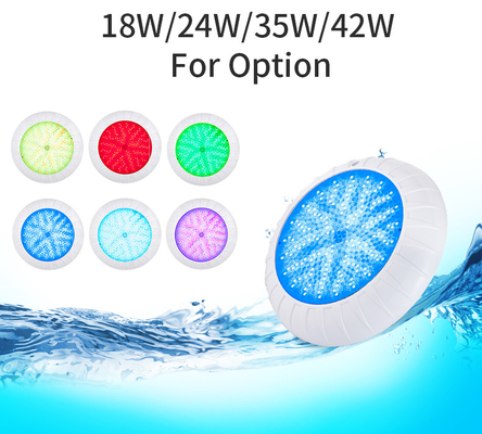 18W LED أضواء حمام السباحة تحت الماء RGB تغيير اللون 12V AC الجدار شنت
