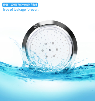 ماء 12 فولت الحائط LED بركة ضوء 120MM SS316L المواد