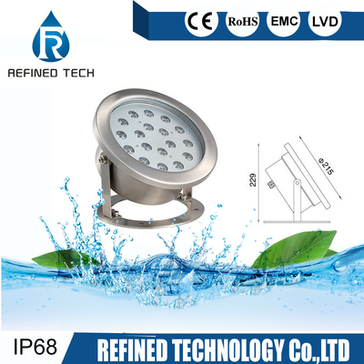 ضوء كشاف LED مقاوم للأشعة فوق البنفسجية ، مصابيح LED تحت الماء 12 فولت مضادة للتآكل