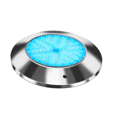 مصباح حمام السباحة AISI 316LSS RGB LED ، مصباح حمام السباحة المملوء بالصمغ