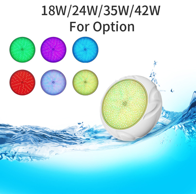 مصباح حمام سباحة LED مثبت على الحائط بقدرة 18 وات 12 فولت تحت الماء مع SMD2835