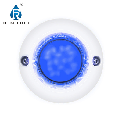 شراء IP68 تغيير اللون مصباح خطوة LED 94 * 21mm الأبعاد للبركة online manufacture