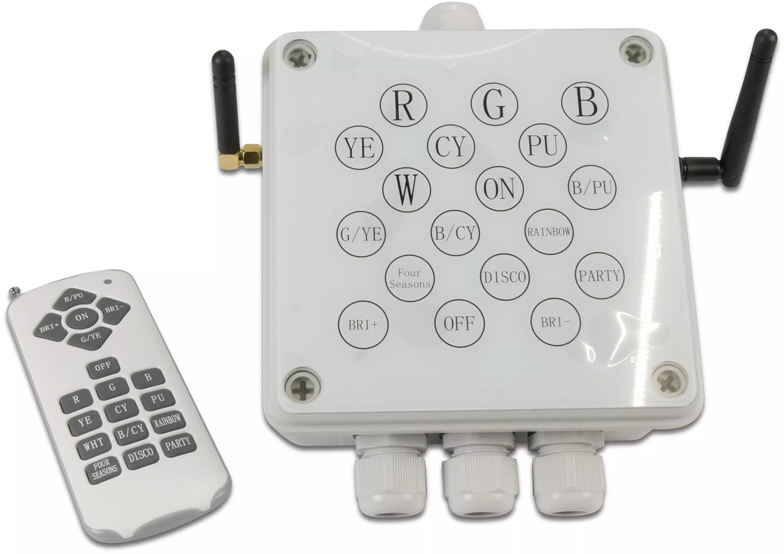 متعدد الأغراض RGB WiFi Pool Light Switch ، 350W LED Strip Dimmer Controller