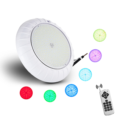 12V 18W أضواء تجمع تحت الماء RGB تغيير اللون IP68 للماء LED تجمع الضوء