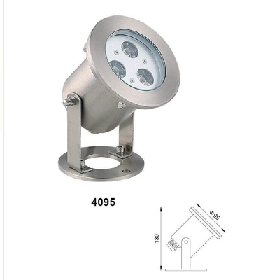 RGB 3 في 1 LED ضوء تحت الماء 12 فولت مضاد للتآكل عملي