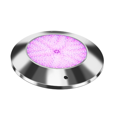 التحكم عن بعد RGB LED تجمع ضوء 12V ماء Inox 316L 260 * 28mm