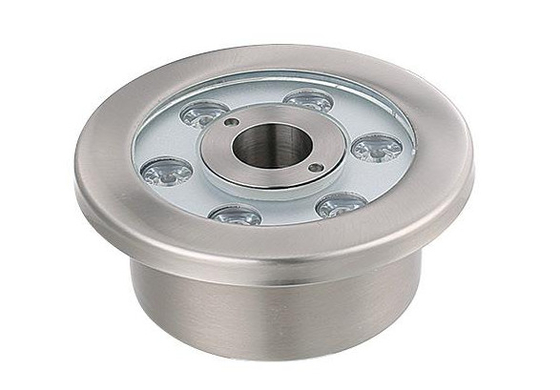 الفولاذ المقاوم للصدأ DC24V LED نافورة ضوء IP68 تغيير لون مقاوم للماء