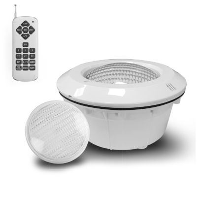 متعدد الألوان 35W PAR56 Pool Light ، IP68 مقاوم للماء لحمام السباحة