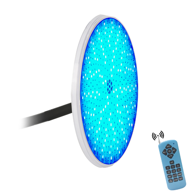 ملحقات إضاءة المسبح الرقيقة RGB LED 18 وات 35 وات مملوءة بالراتنج PAR56.5