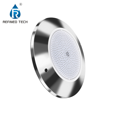 مصباح حمام السباحة AISI 316LSS RGB LED ، مصباح حمام السباحة المملوء بالصمغ
